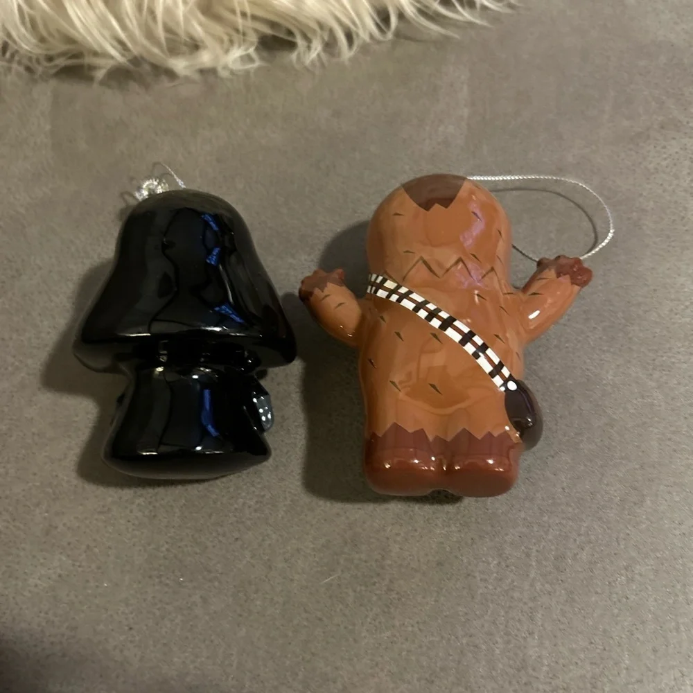 50%offW❤️ Star Wars Christmas Tree Ornaments Darth Vader Chewbacca Hallmark p03